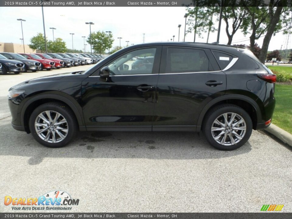 Jet Black Mica 2019 Mazda CX-5 Grand Touring AWD Photo #4