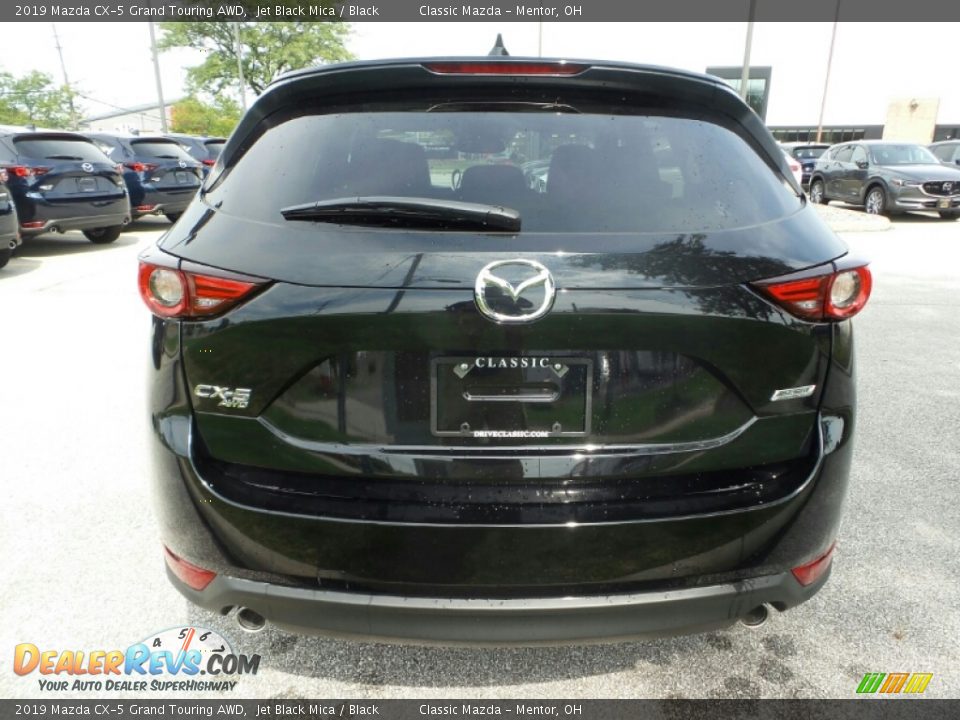 2019 Mazda CX-5 Grand Touring AWD Jet Black Mica / Black Photo #6