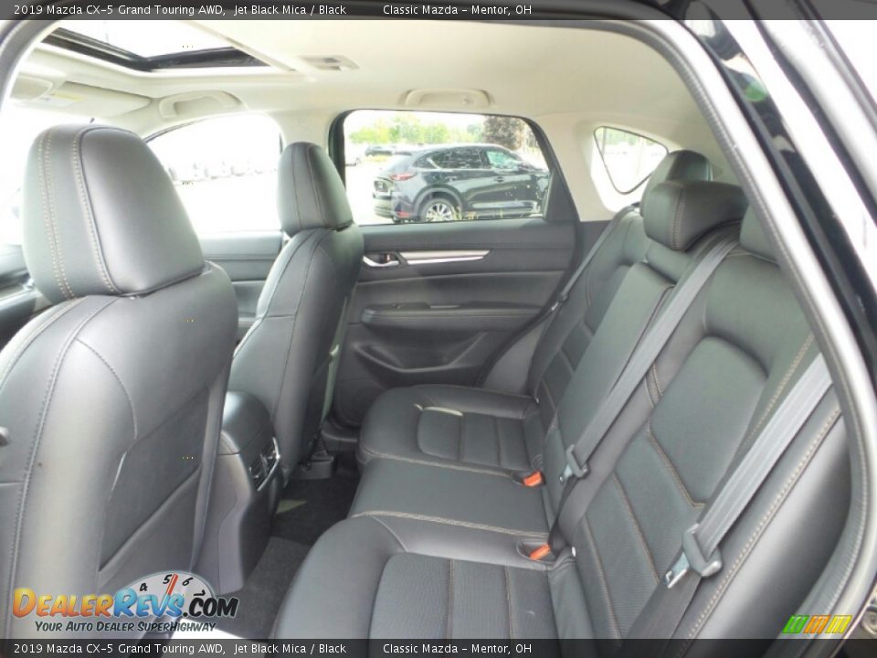 Rear Seat of 2019 Mazda CX-5 Grand Touring AWD Photo #9