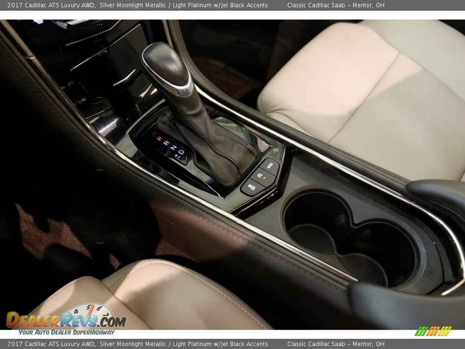 2017 Cadillac ATS Luxury AWD Silver Moonlight Metallic / Light Platinum w/Jet Black Accents Photo #15