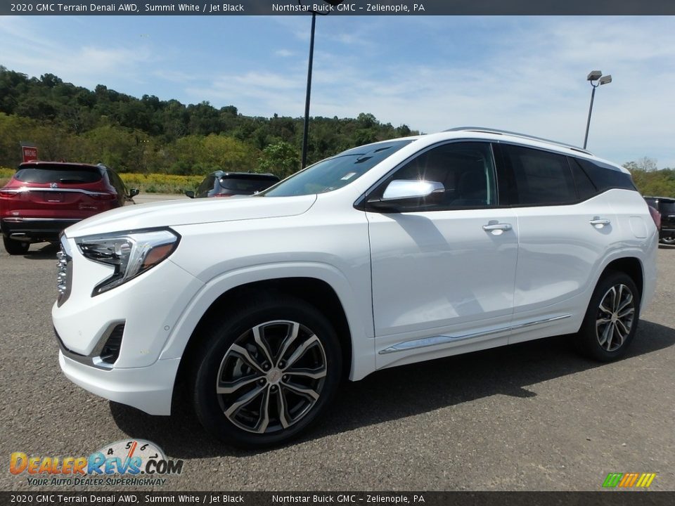 Summit White 2020 GMC Terrain Denali AWD Photo #1