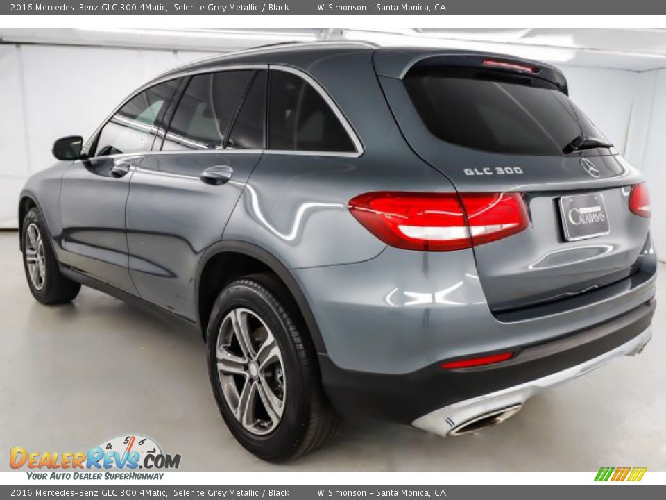 2016 Mercedes-Benz GLC 300 4Matic Selenite Grey Metallic / Black Photo #11