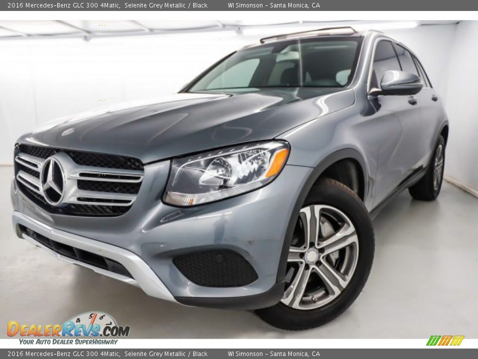 2016 Mercedes-Benz GLC 300 4Matic Selenite Grey Metallic / Black Photo #13