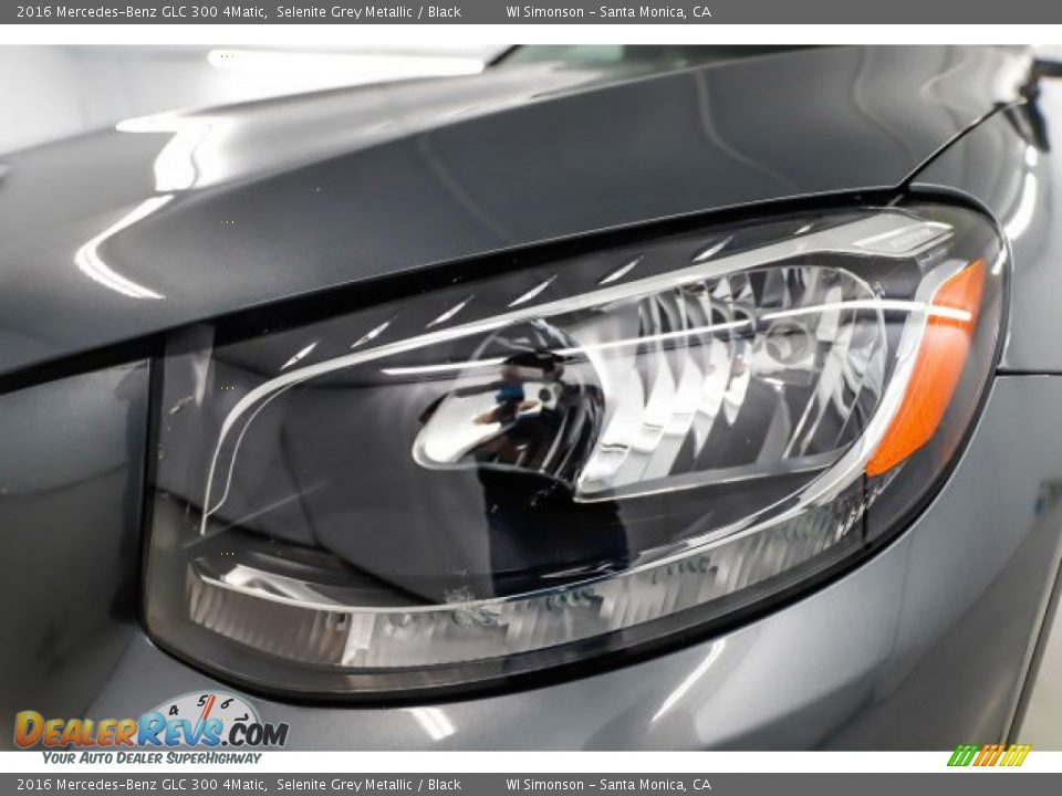 2016 Mercedes-Benz GLC 300 4Matic Selenite Grey Metallic / Black Photo #14
