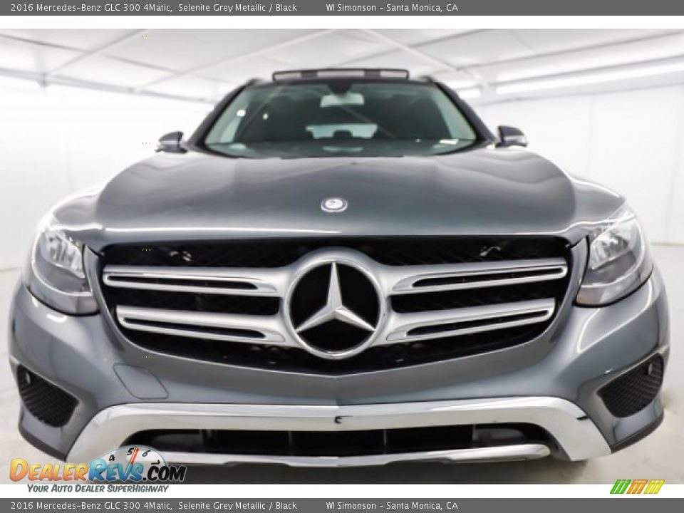 2016 Mercedes-Benz GLC 300 4Matic Selenite Grey Metallic / Black Photo #15
