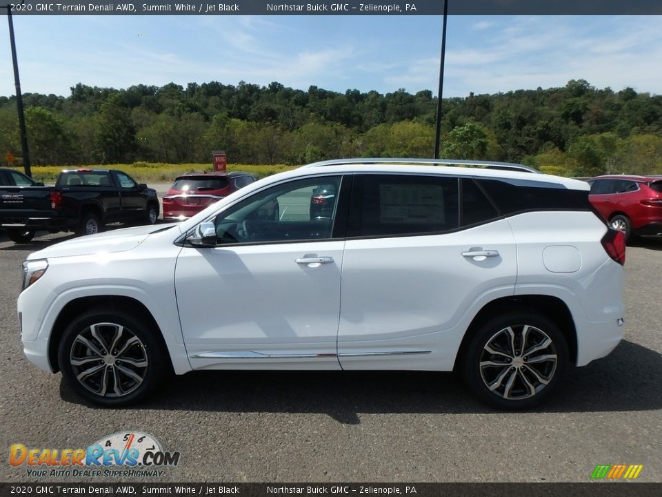 2020 GMC Terrain Denali AWD Summit White / Jet Black Photo #9