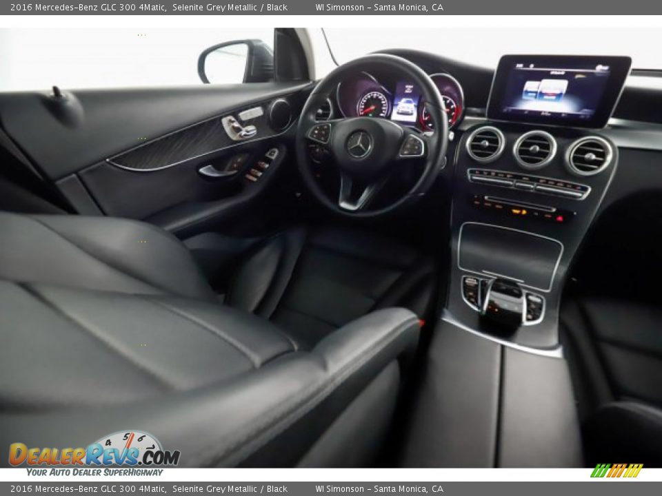 2016 Mercedes-Benz GLC 300 4Matic Selenite Grey Metallic / Black Photo #29