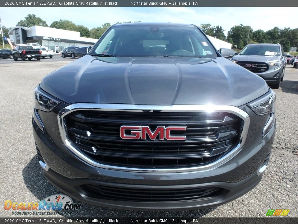 2020 GMC Terrain SLE AWD Graphite Gray Metallic / Jet Black Photo #2