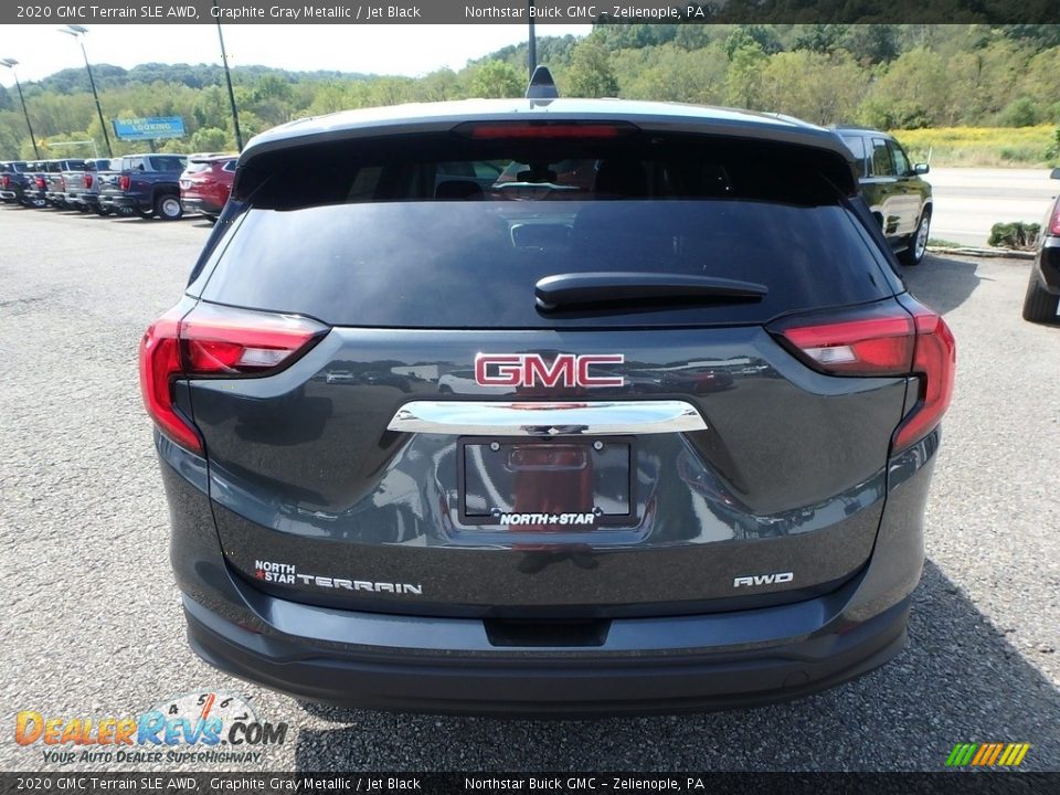 2020 GMC Terrain SLE AWD Graphite Gray Metallic / Jet Black Photo #6