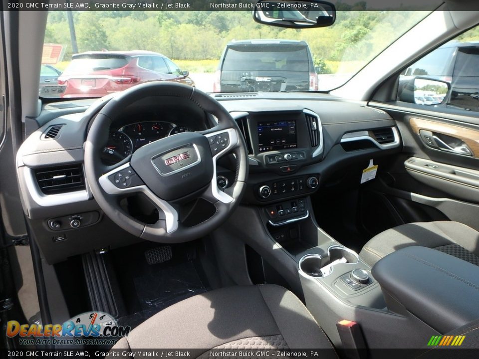 2020 GMC Terrain SLE AWD Graphite Gray Metallic / Jet Black Photo #14