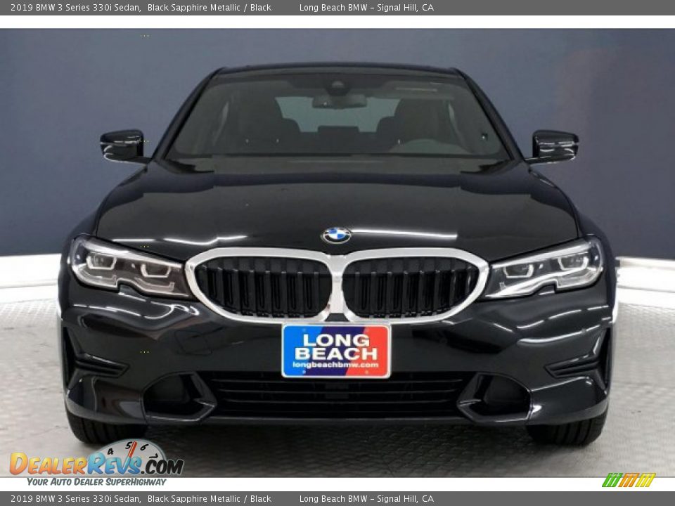 2019 BMW 3 Series 330i Sedan Black Sapphire Metallic / Black Photo #2