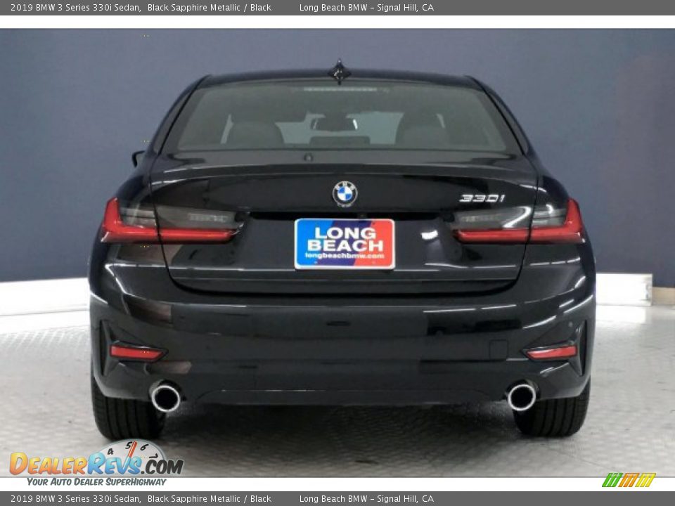 2019 BMW 3 Series 330i Sedan Black Sapphire Metallic / Black Photo #3