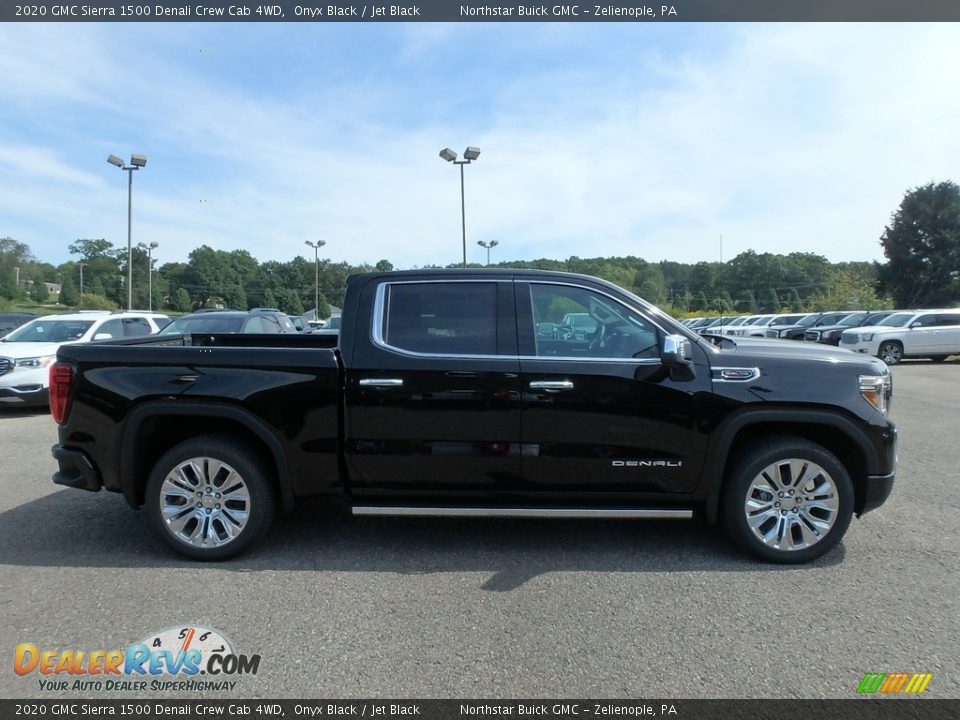 Onyx Black 2020 GMC Sierra 1500 Denali Crew Cab 4WD Photo #4