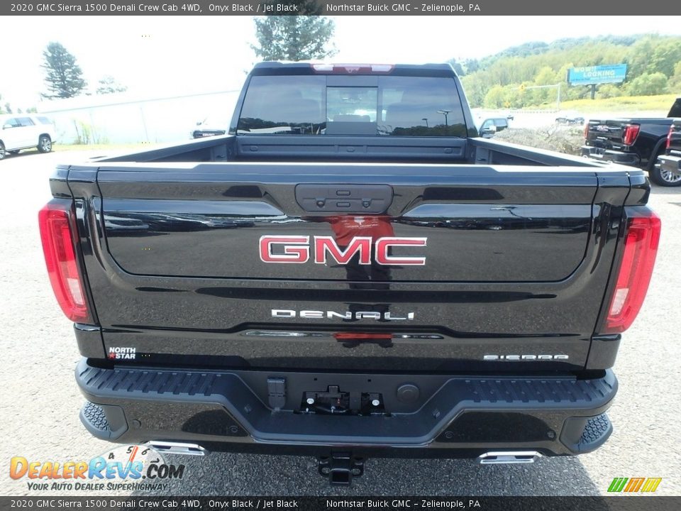 2020 GMC Sierra 1500 Denali Crew Cab 4WD Onyx Black / Jet Black Photo #6