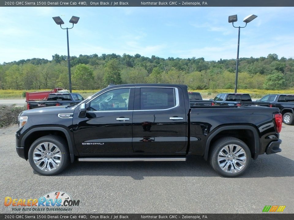 Onyx Black 2020 GMC Sierra 1500 Denali Crew Cab 4WD Photo #8