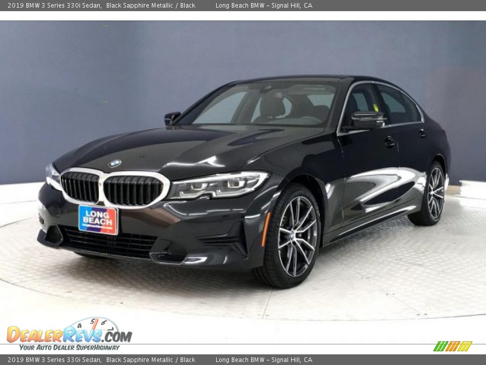 2019 BMW 3 Series 330i Sedan Black Sapphire Metallic / Black Photo #12