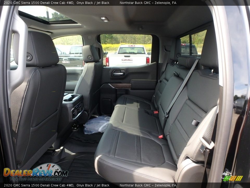 Rear Seat of 2020 GMC Sierra 1500 Denali Crew Cab 4WD Photo #12
