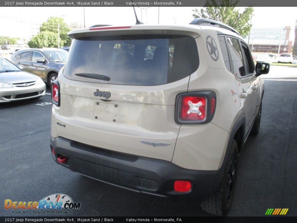 2017 Jeep Renegade Deserthawk 4x4 Mojave Sand / Black Photo #5