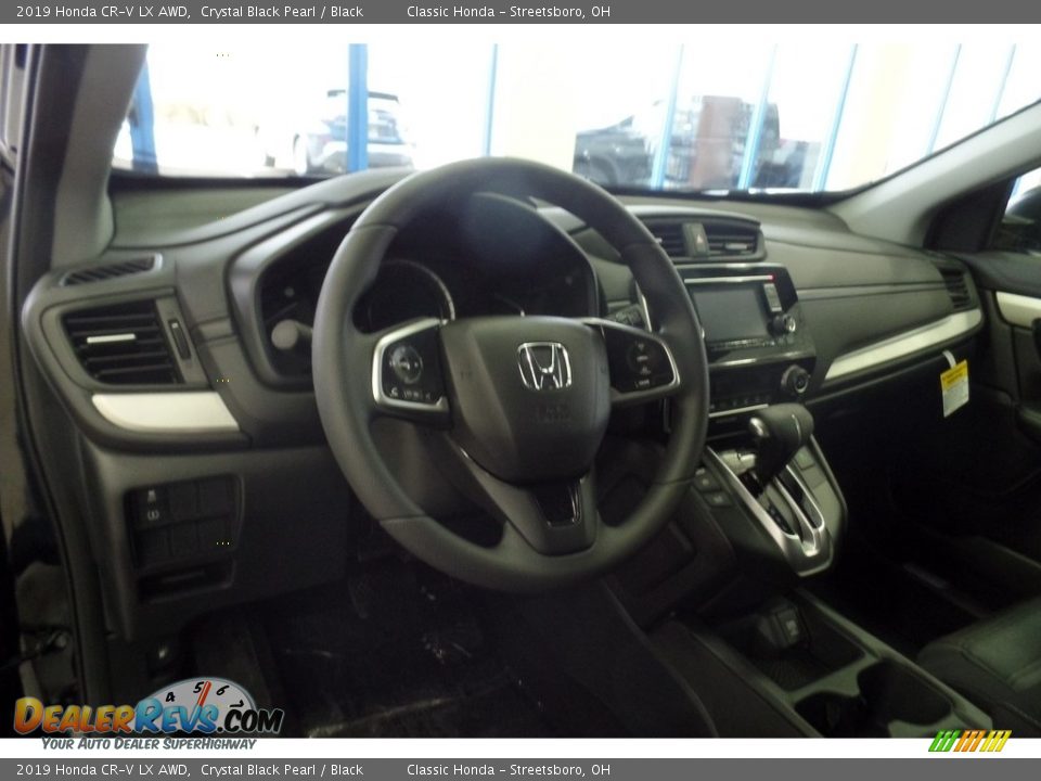 2019 Honda CR-V LX AWD Crystal Black Pearl / Black Photo #7