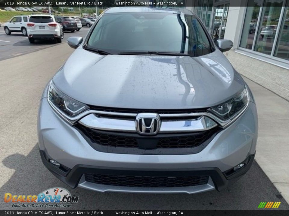 2019 Honda CR-V EX AWD Lunar Silver Metallic / Black Photo #3