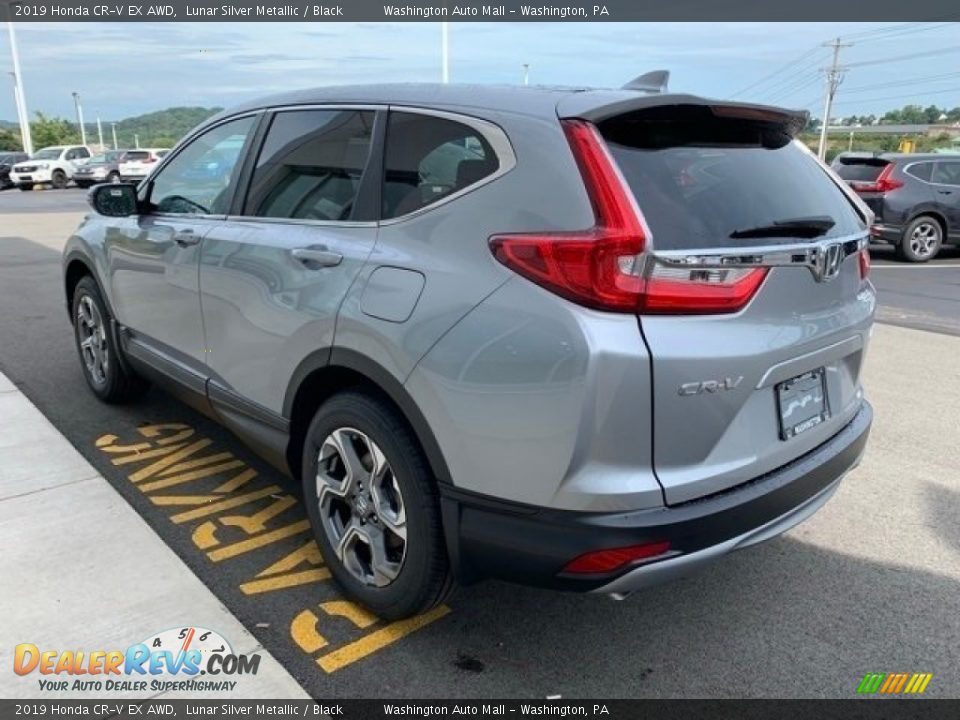 2019 Honda CR-V EX AWD Lunar Silver Metallic / Black Photo #5