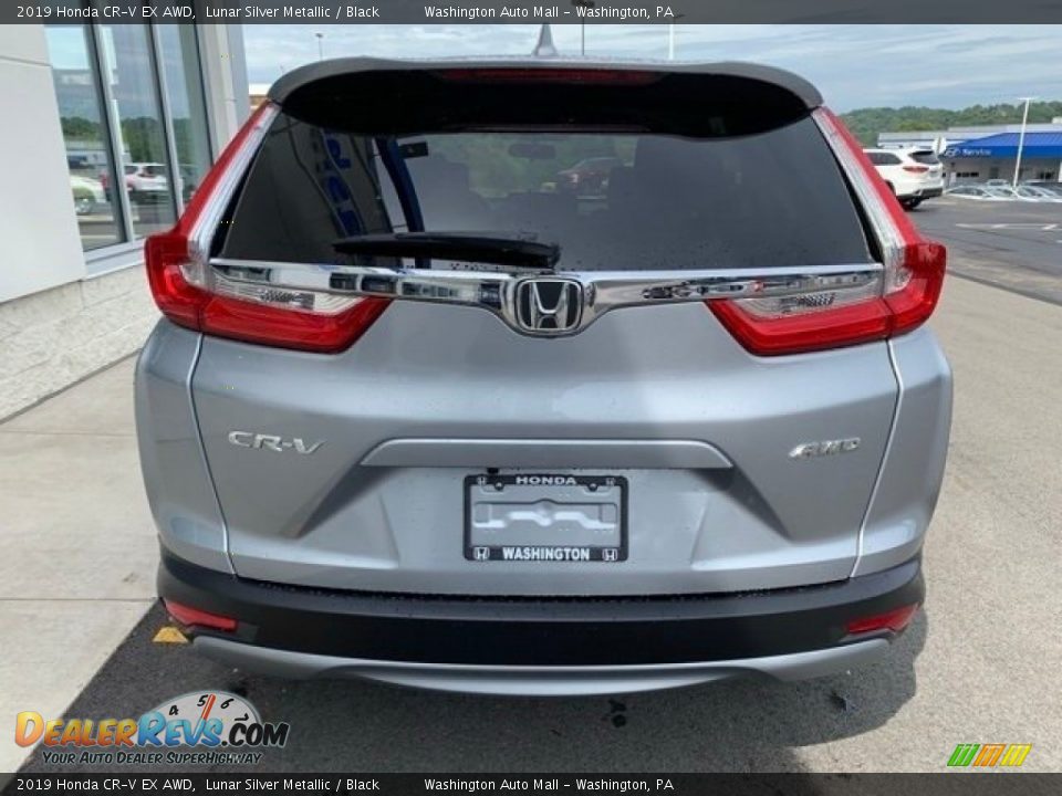 2019 Honda CR-V EX AWD Lunar Silver Metallic / Black Photo #6