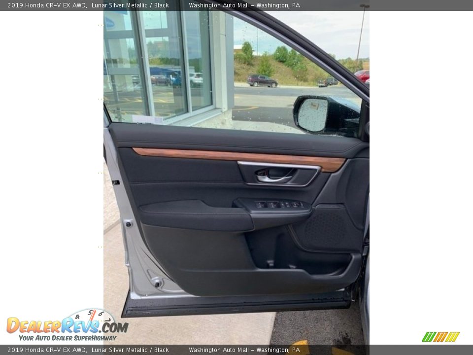 2019 Honda CR-V EX AWD Lunar Silver Metallic / Black Photo #10