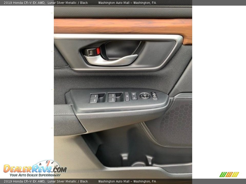 2019 Honda CR-V EX AWD Lunar Silver Metallic / Black Photo #11