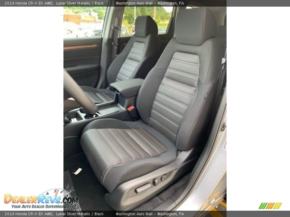 2019 Honda CR-V EX AWD Lunar Silver Metallic / Black Photo #14