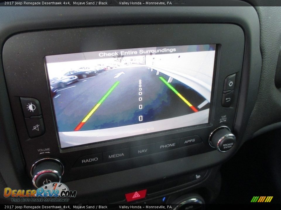 2017 Jeep Renegade Deserthawk 4x4 Mojave Sand / Black Photo #15