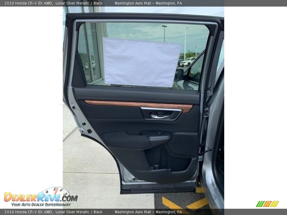 2019 Honda CR-V EX AWD Lunar Silver Metallic / Black Photo #16