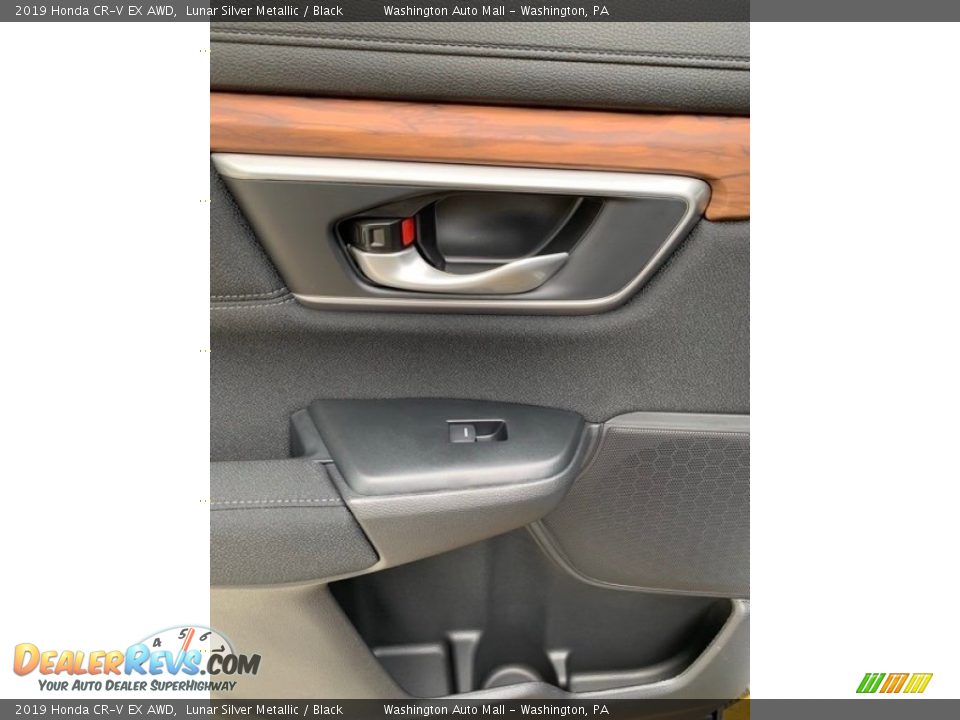 2019 Honda CR-V EX AWD Lunar Silver Metallic / Black Photo #17