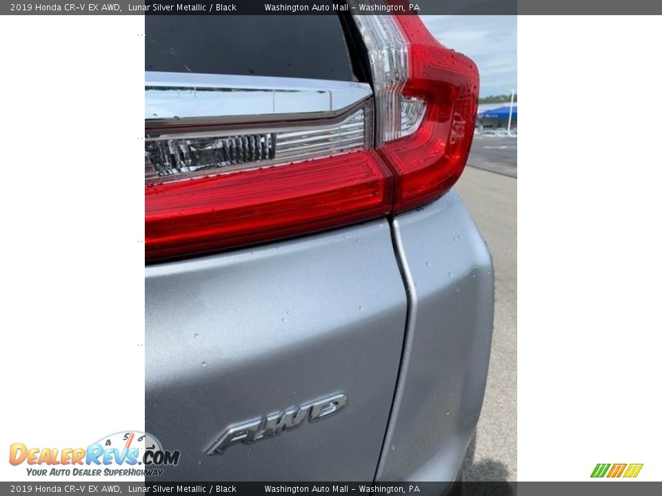 2019 Honda CR-V EX AWD Lunar Silver Metallic / Black Photo #22