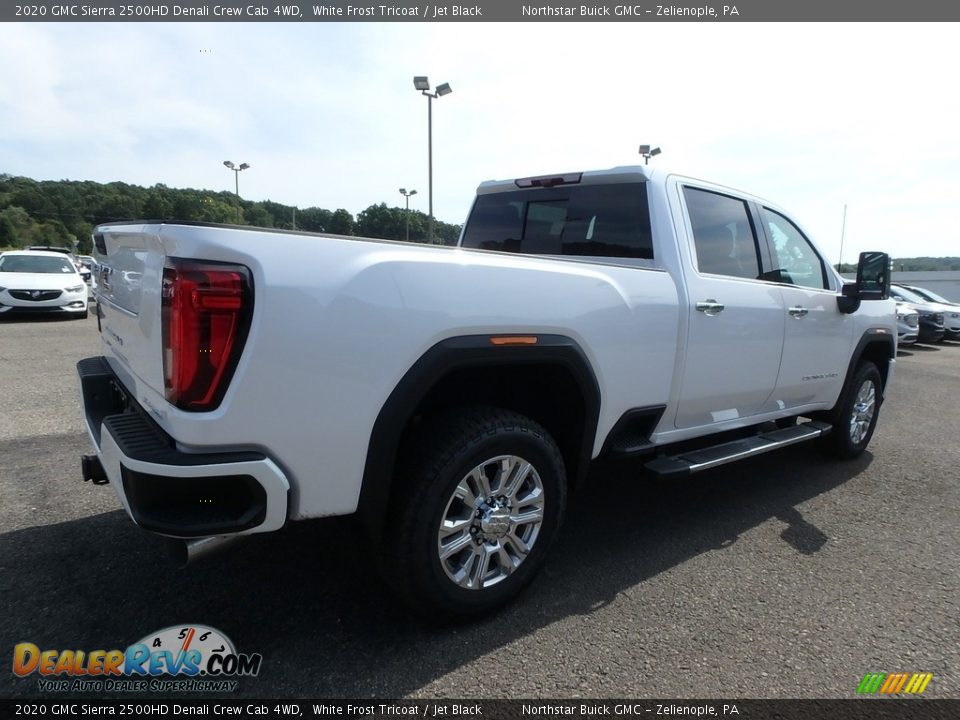 2020 GMC Sierra 2500HD Denali Crew Cab 4WD White Frost Tricoat / Jet Black Photo #5