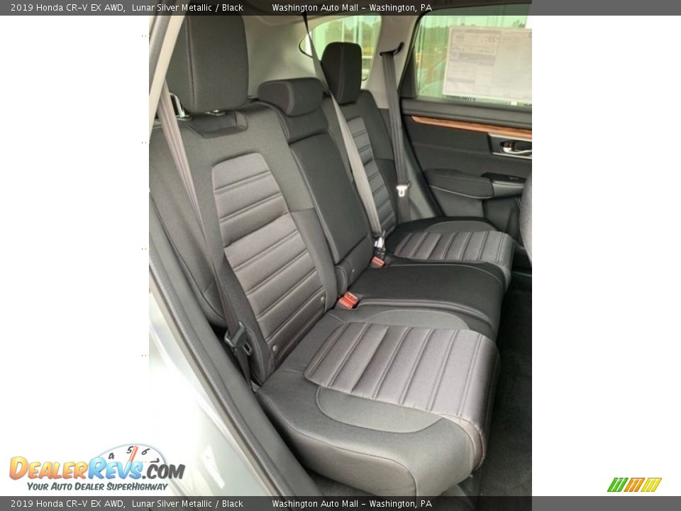 2019 Honda CR-V EX AWD Lunar Silver Metallic / Black Photo #24