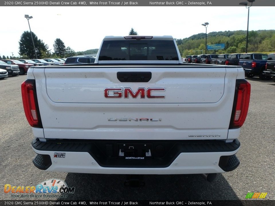 2020 GMC Sierra 2500HD Denali Crew Cab 4WD White Frost Tricoat / Jet Black Photo #6