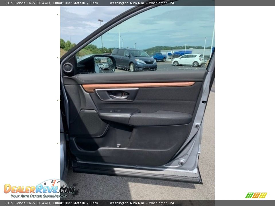 2019 Honda CR-V EX AWD Lunar Silver Metallic / Black Photo #26