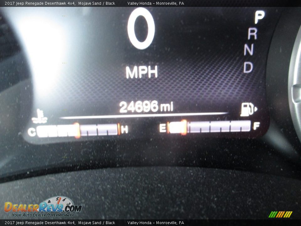 2017 Jeep Renegade Deserthawk 4x4 Mojave Sand / Black Photo #20