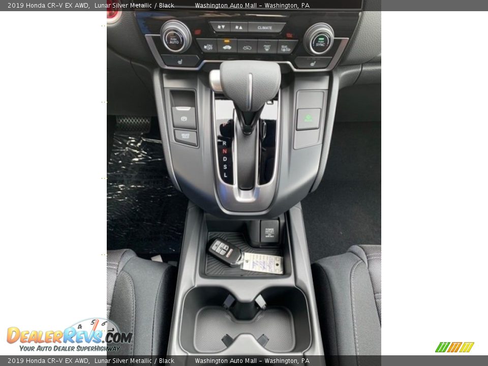 2019 Honda CR-V EX AWD Lunar Silver Metallic / Black Photo #34