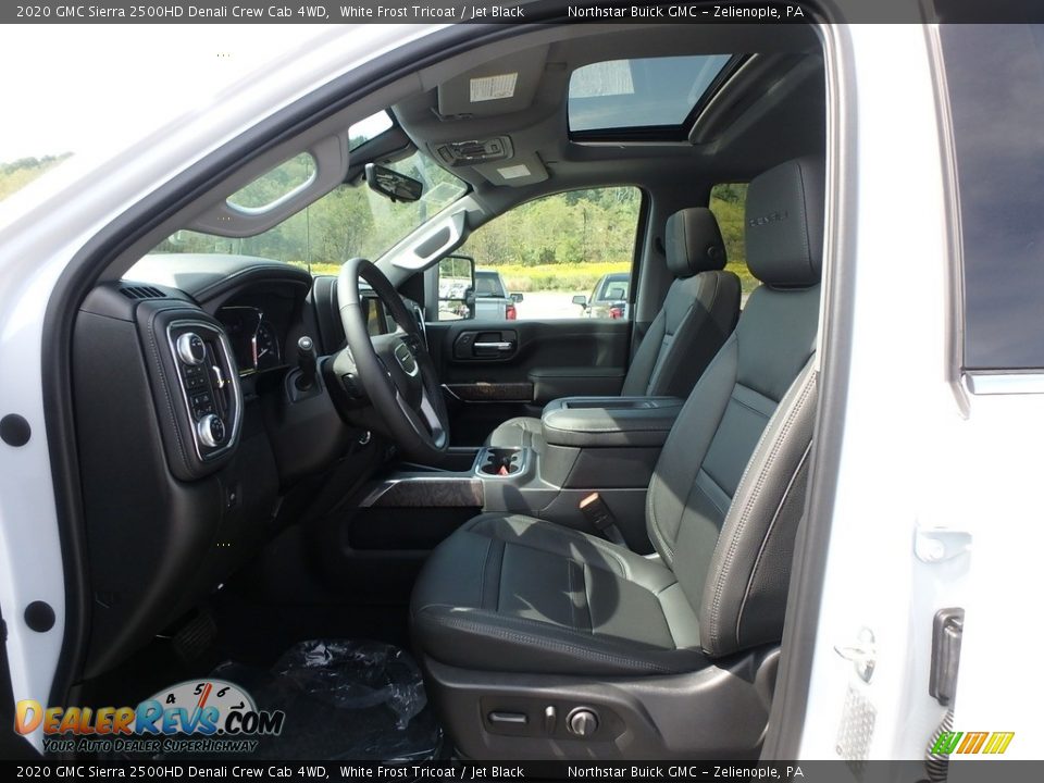 2020 GMC Sierra 2500HD Denali Crew Cab 4WD White Frost Tricoat / Jet Black Photo #11