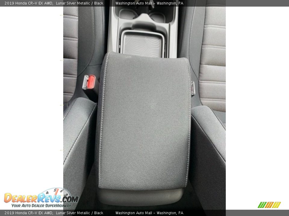 2019 Honda CR-V EX AWD Lunar Silver Metallic / Black Photo #35
