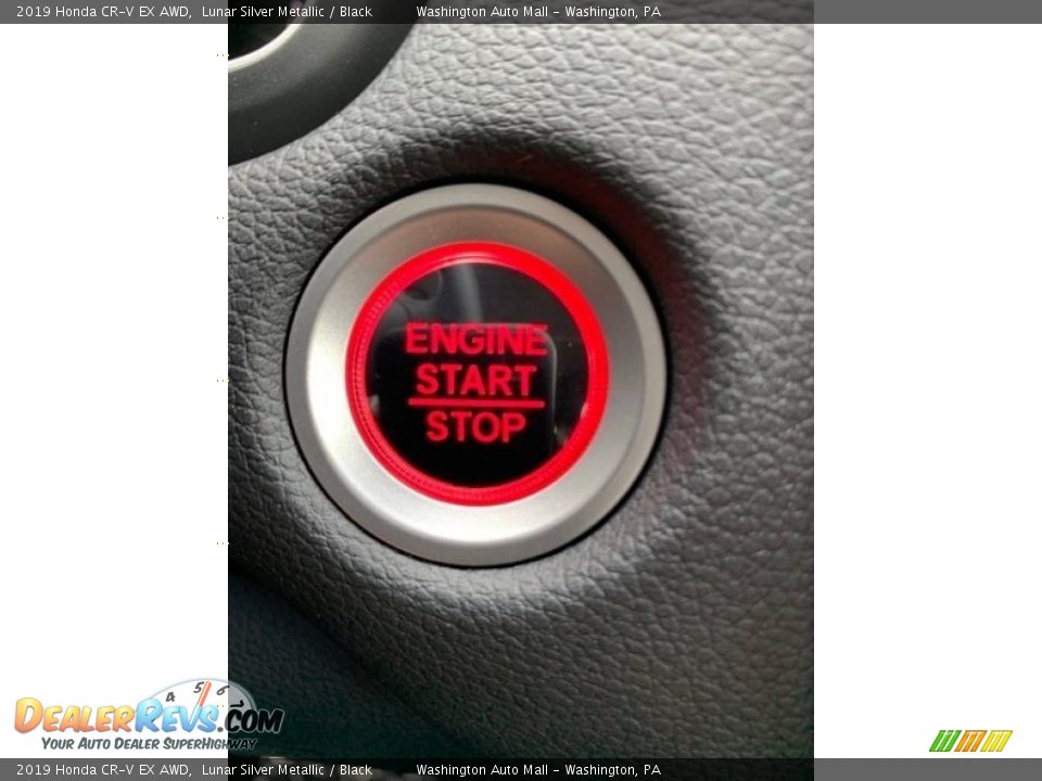2019 Honda CR-V EX AWD Lunar Silver Metallic / Black Photo #36