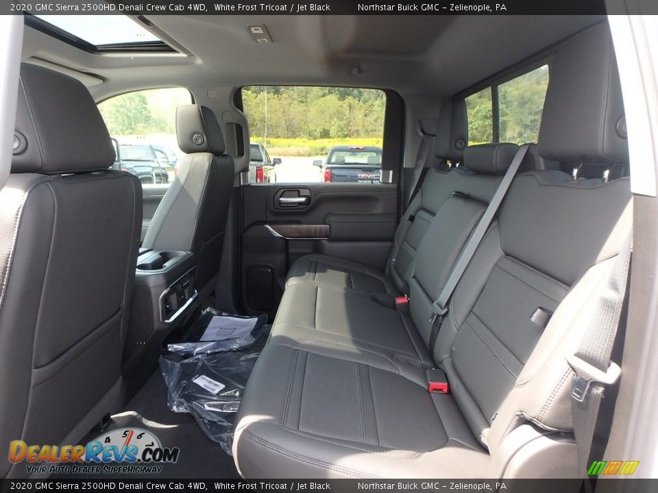 2020 GMC Sierra 2500HD Denali Crew Cab 4WD White Frost Tricoat / Jet Black Photo #12
