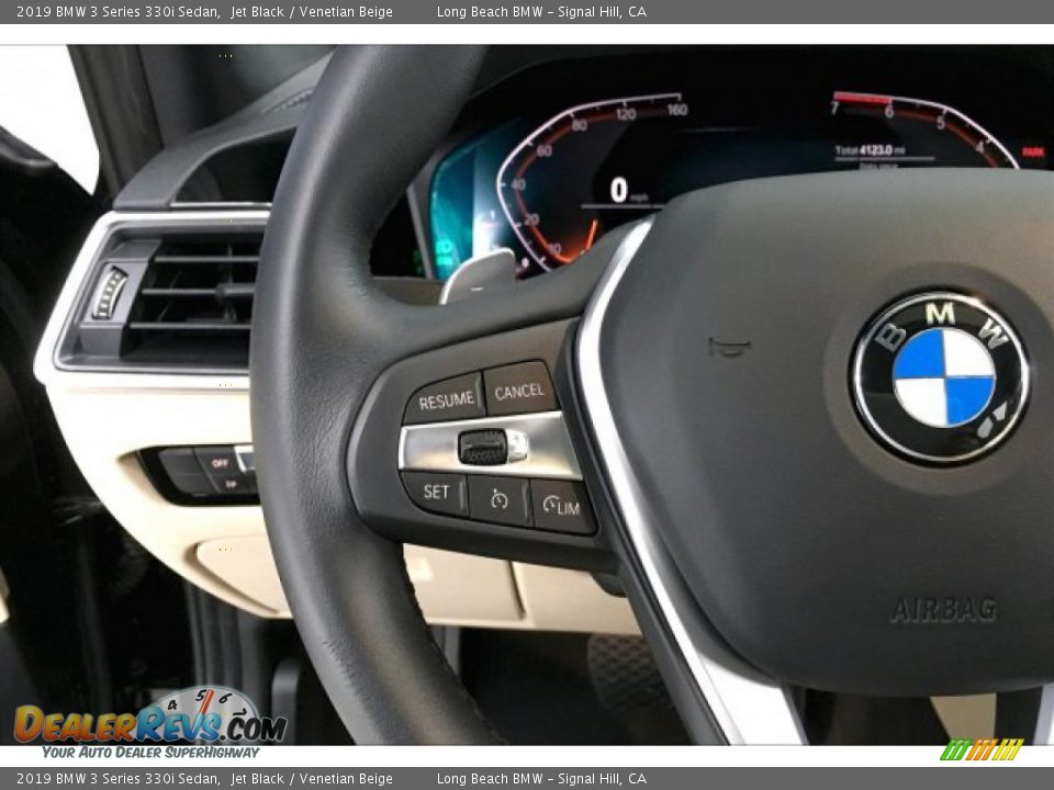 2019 BMW 3 Series 330i Sedan Steering Wheel Photo #14