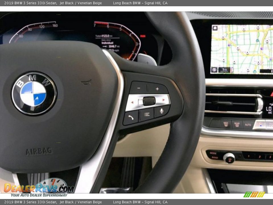 2019 BMW 3 Series 330i Sedan Steering Wheel Photo #15