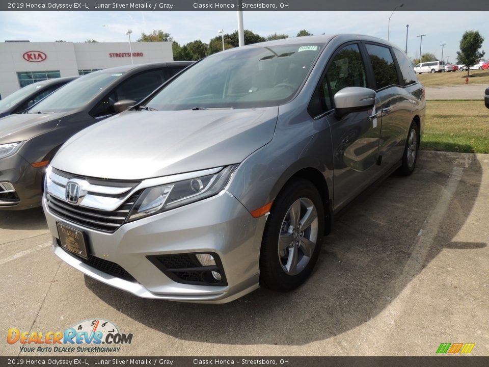 2019 Honda Odyssey EX-L Lunar Silver Metallic / Gray Photo #1