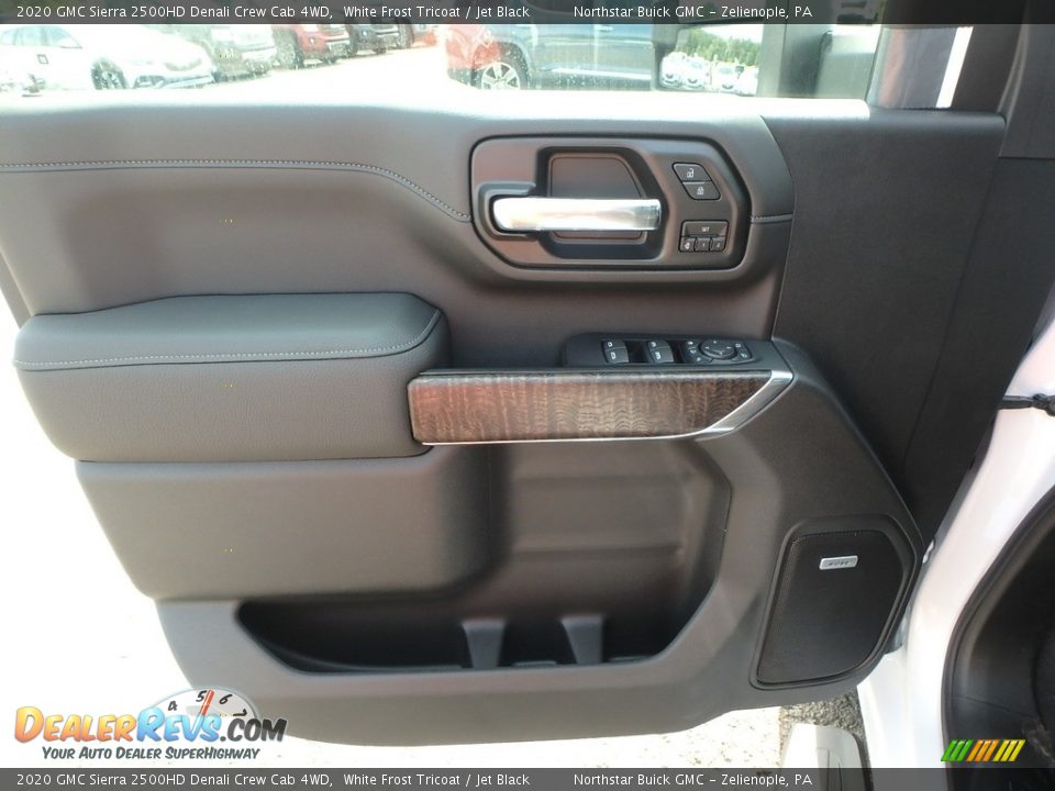 2020 GMC Sierra 2500HD Denali Crew Cab 4WD White Frost Tricoat / Jet Black Photo #14