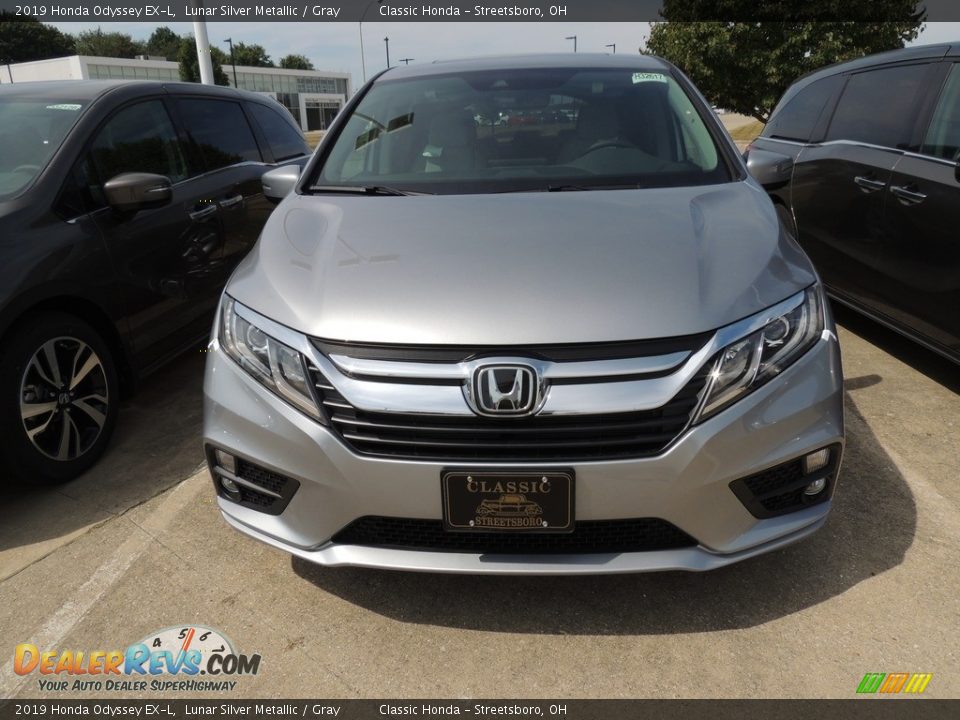 2019 Honda Odyssey EX-L Lunar Silver Metallic / Gray Photo #2