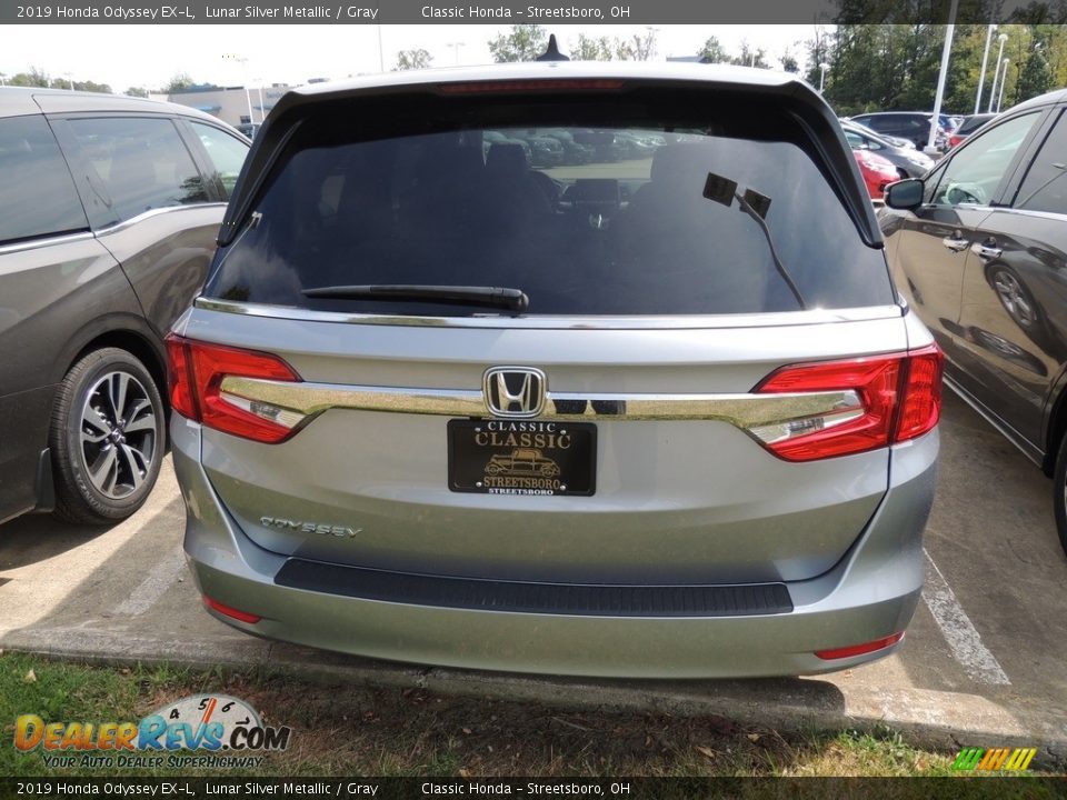 2019 Honda Odyssey EX-L Lunar Silver Metallic / Gray Photo #5