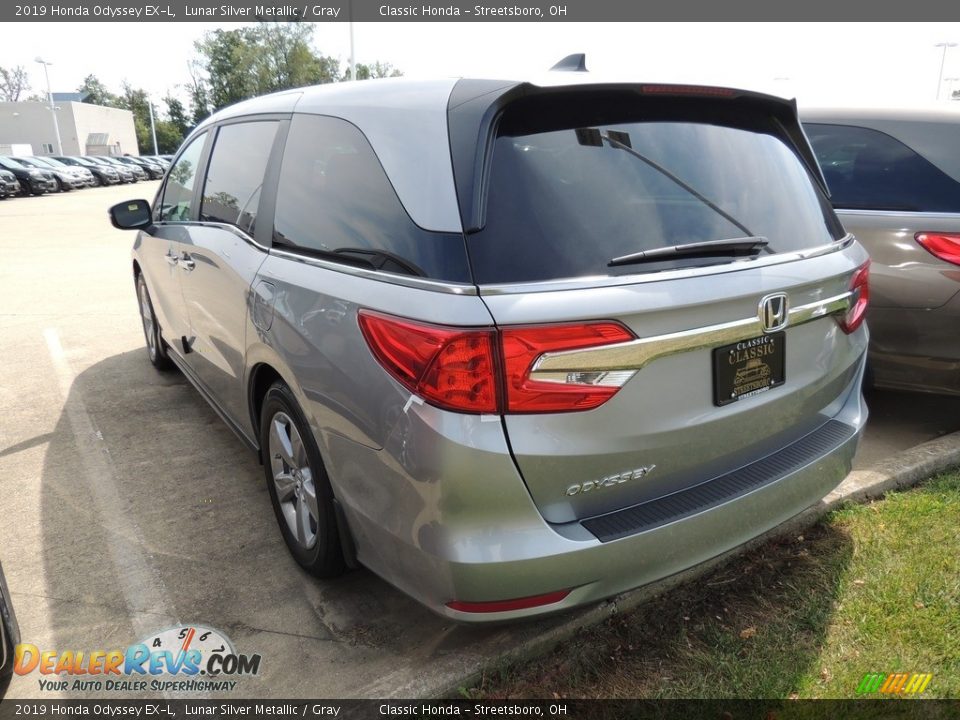 2019 Honda Odyssey EX-L Lunar Silver Metallic / Gray Photo #6